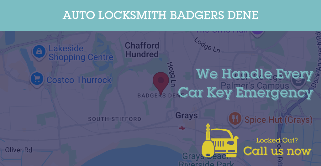 Auto Locksmith Services in Badgers Dene - RM postcode