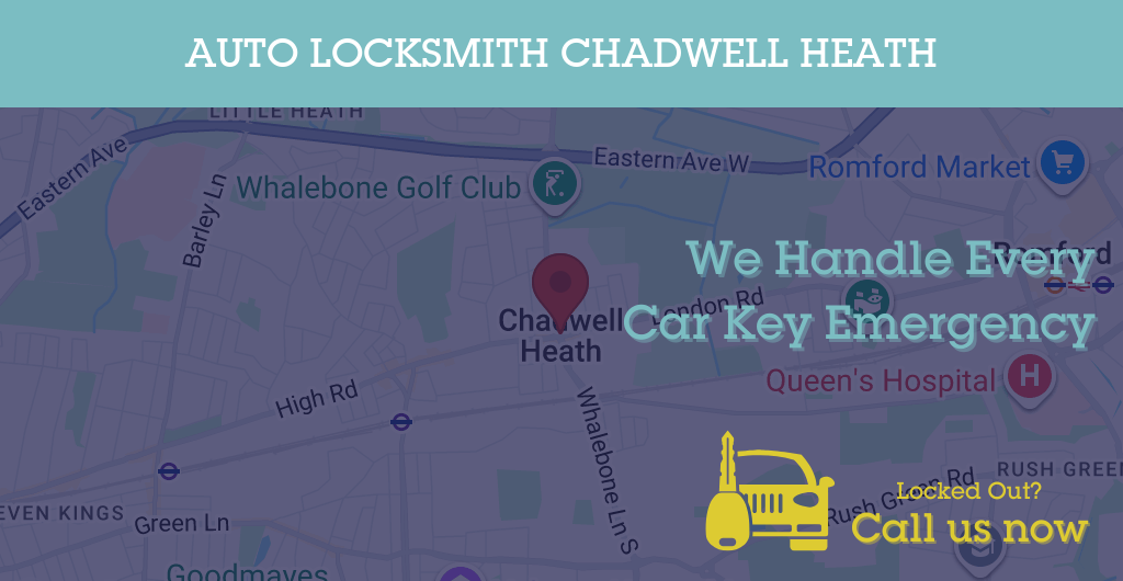 Auto Locksmith Services in Chadwell Heath - RM postcode