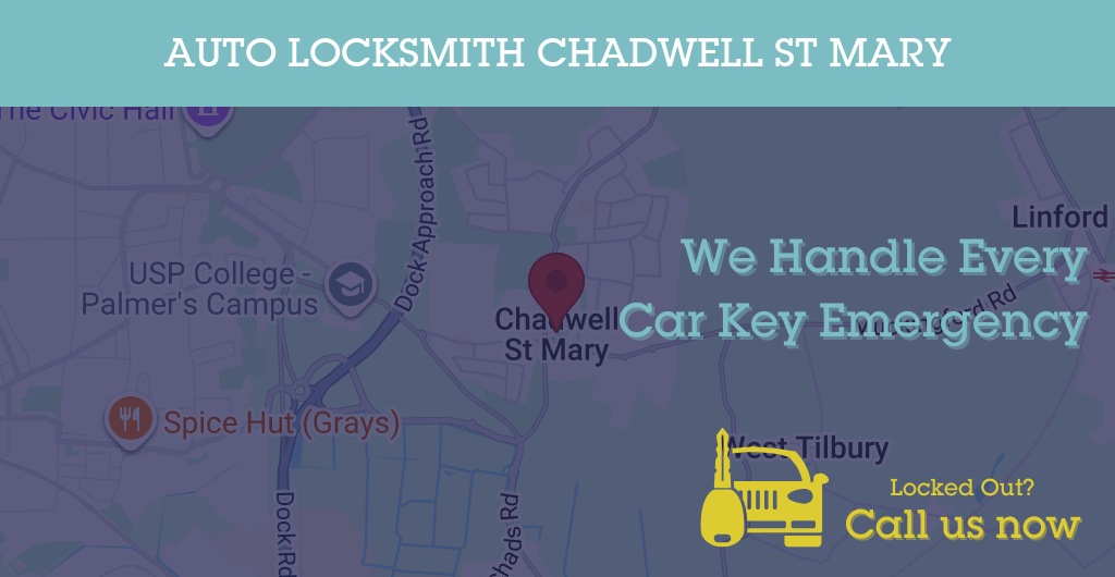 Auto Locksmith Services in Chadwell St Mary - RM postcode