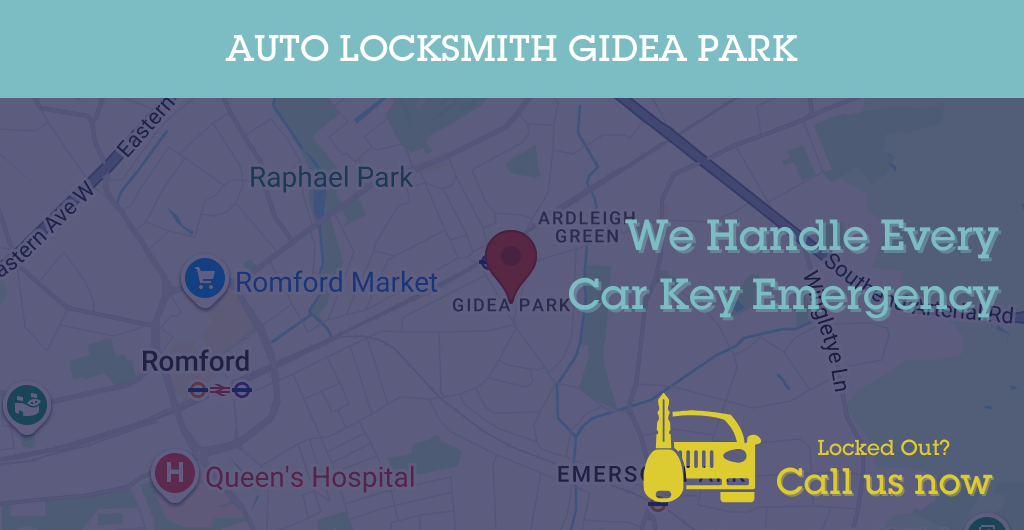 Auto Locksmith Services in Gidea Park - RM postcode