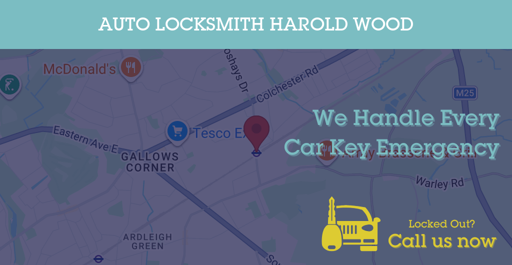 Auto Locksmith Services in Harold Wood - RM postcode