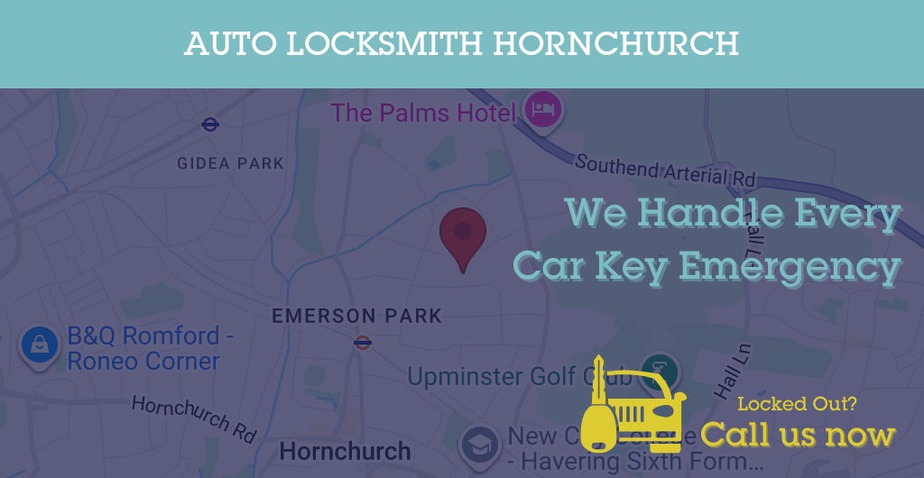 Auto Locksmith Services in Hornchurch - RM postcode
