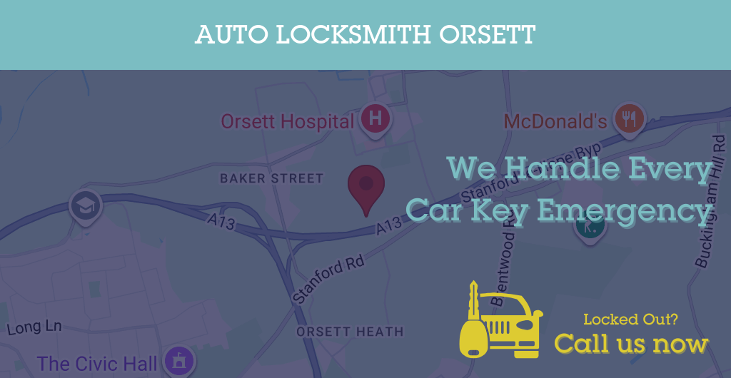 Auto Locksmith Services in Orsett - RM postcode