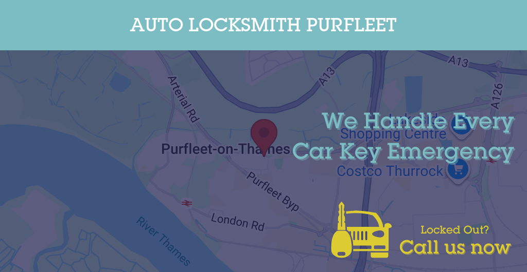 Auto Locksmith Services in Purfleet - RM postcode