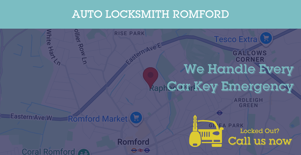 Auto Locksmith Services in Romford - RM postcode