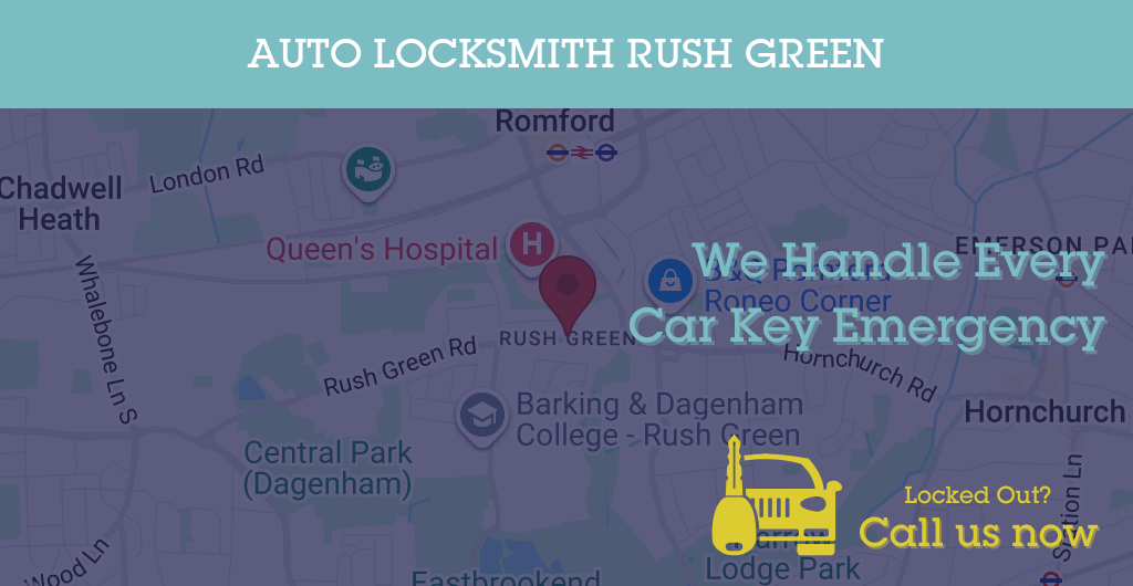 Auto Locksmith Services in Rush Green - RM postcode