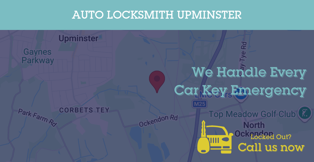 Auto Locksmith Services in Upminster - RM postcode