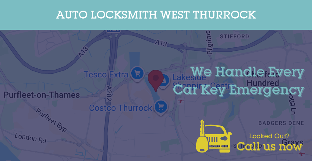 Auto Locksmith Services in West Thurrock - RM postcode